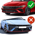 Elantra Base Front Bumper Lip Kit (2024+) | 5-Piece Spoiler