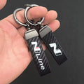 Hyundai N Performance Leather Keychain