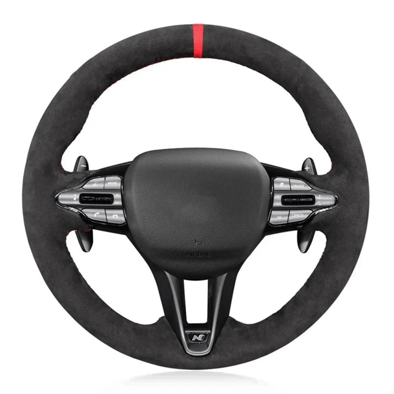 Hyundai Elantra N / N Line Suede Steering Wheel Cover (2021–2026)