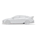 Hyundai Elantra N Side Skirts / Rocker Panel Extensions (2024–2026)
