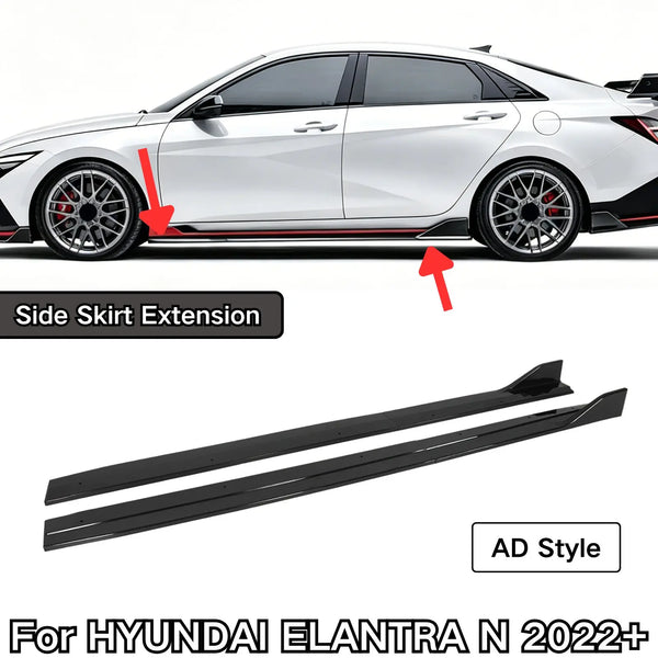 Hyundai Elantra N Side Skirts / Rocker Panel Extensions (2024–2026)